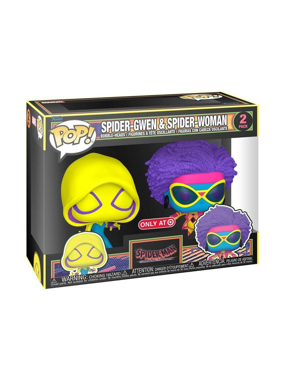 Funko POP! Spider-Man:Across the Spiderverse 2pk  Spider-Gwen & Spider-Woman NWT